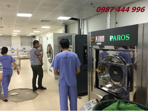 Máy giặt công nghiệp cho bệnh viện Yên Bái